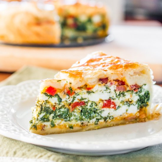 Spinach Ricotta Brunch Bake