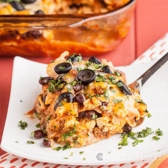 Breakfast Enchilada Casserole