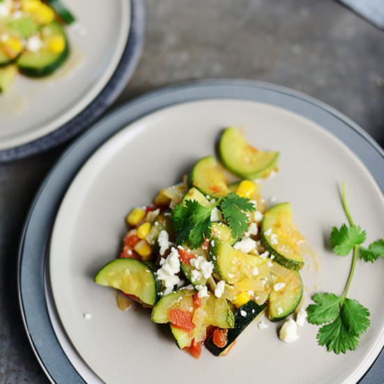 Calabacitas (Mexican Style Zucchini)