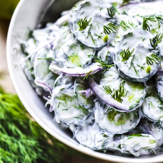 Turkish Cucumber Salad