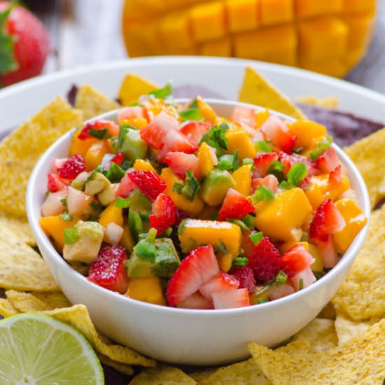 Strawberry Mango Salsa