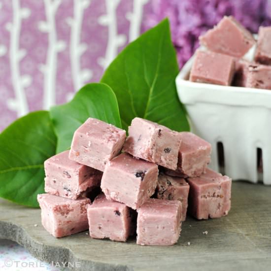 Black Forest Fruit Fudge