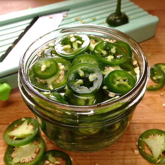 Quick Pickled Jalapenos