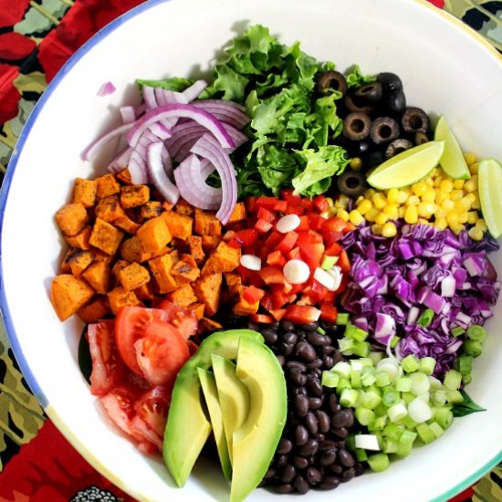 Tex Mex Sweet Potato Salad