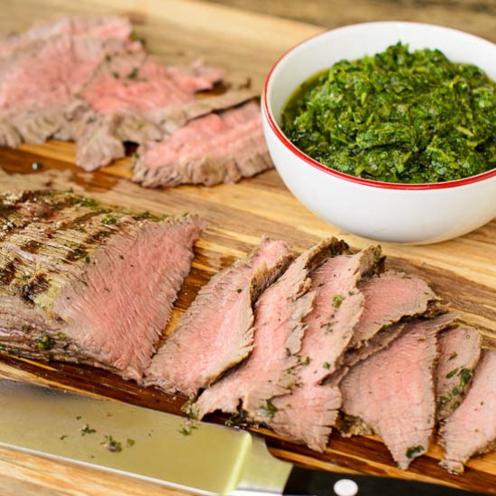 Chimichurri Skirt Steak