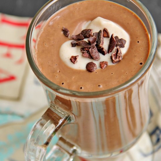 Cacao Nib, Cashew and Chocolate Smoothie