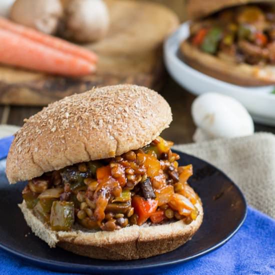 Vegetarian Sloppy Joes