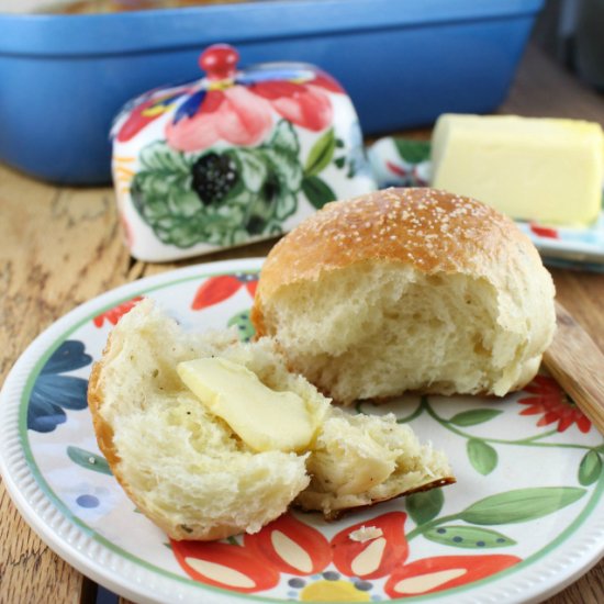 Rosemary Brioche Rolls