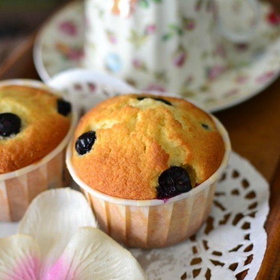 Blueberry Almond Muffin