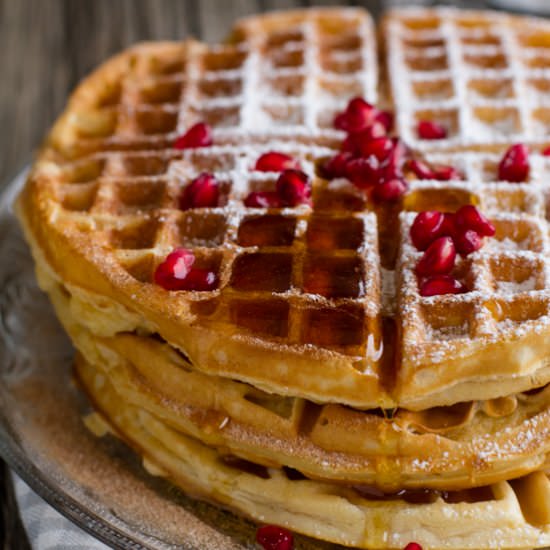 Malted Buttermilk Waffles