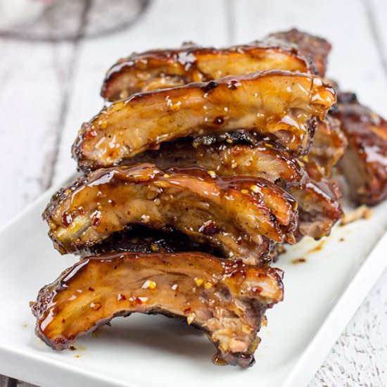 Sweet Chili Glazed Babyback Ribs