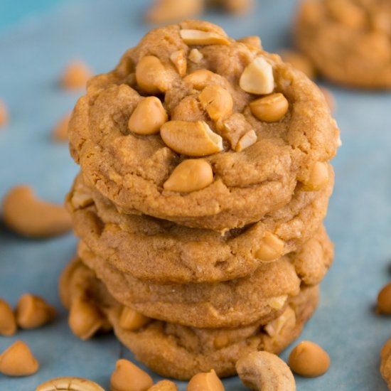 Cashew Butterscotch Pudding Cookies