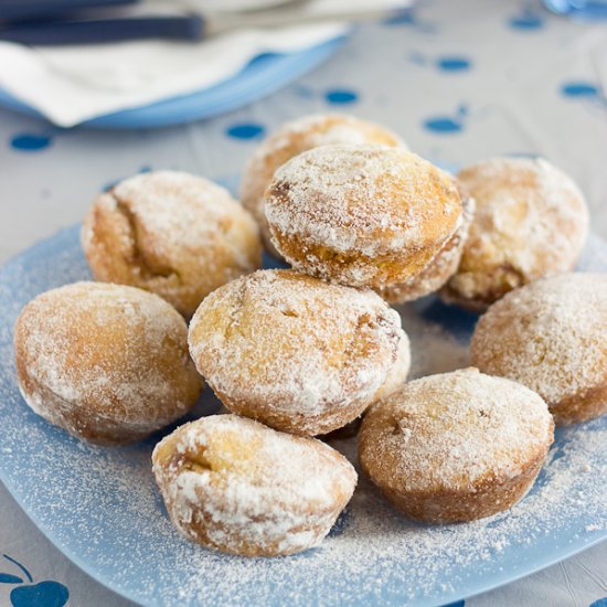 Strawberry Doughnut Muffins