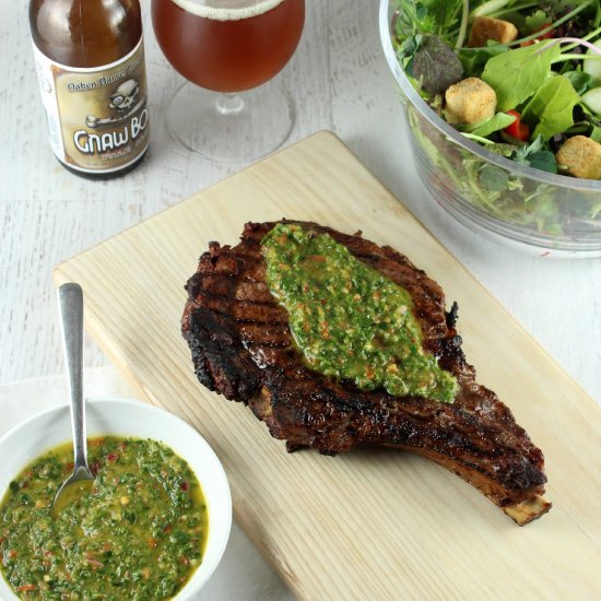 Basil Chimichurri Sauce