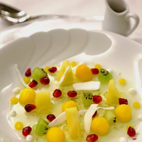 Exotic Fruits Soup