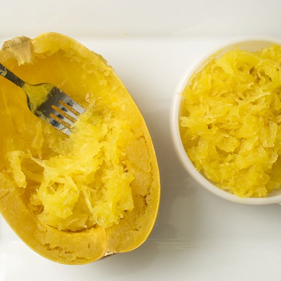 Pressure Cooker Spaghetti Squash