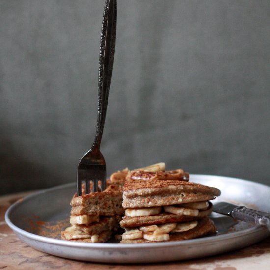 Gluten-Free Banana Pancakes