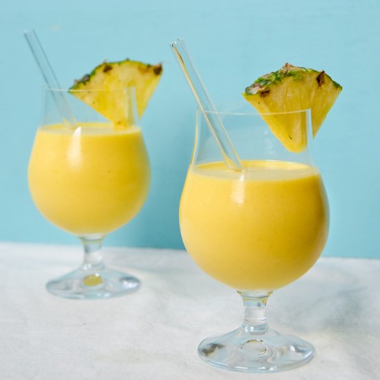 Frosty Coconut Mango Lassi