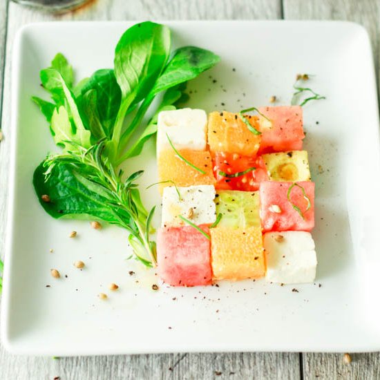 Summer Salad Squares