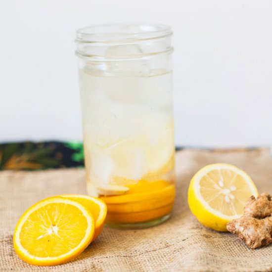 Orange, Lemon & Ginger Water