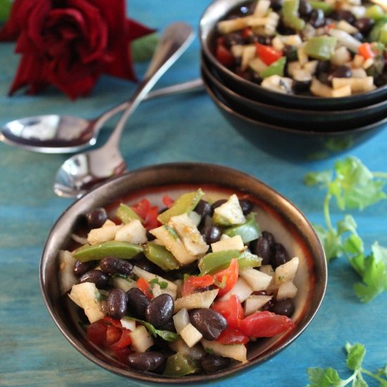 Black Bean & Jicama Salad