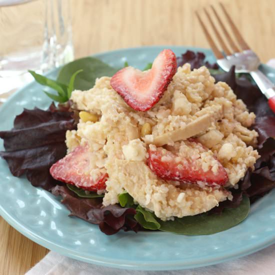 Strawberry Quinoa Chicken Salad