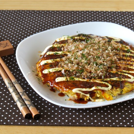 Easy Gluten Free Okonomiyaki