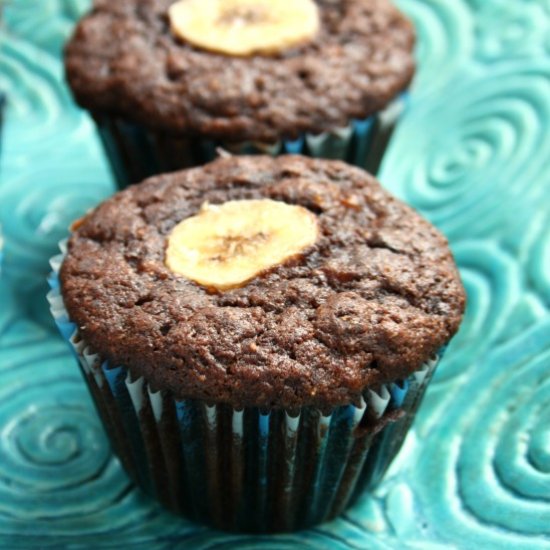 Chocolate Banana Muffins