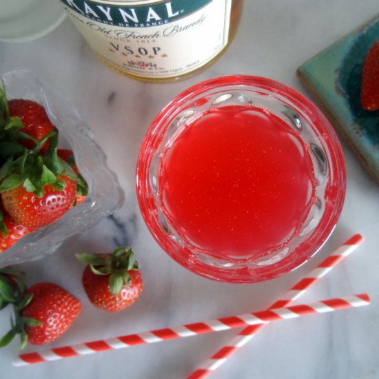 Rhubarb Simple Syrup for Cocktails