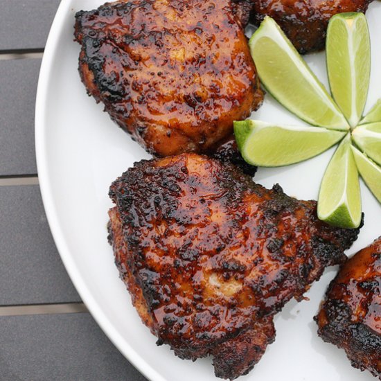 Chili & Tequila Glazed BBQ Chicken