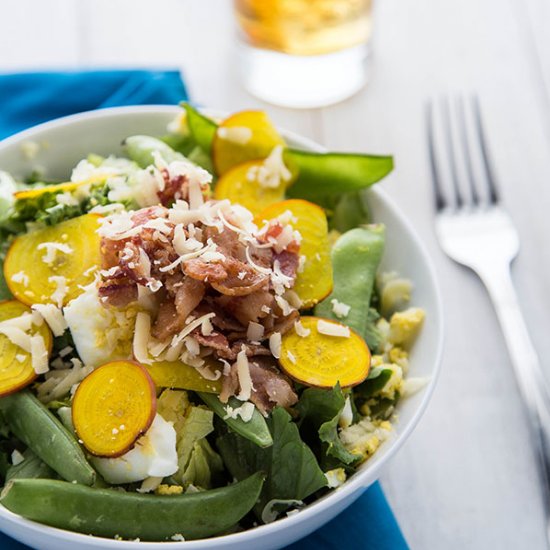 Sugar Snap Pea Spring Salad