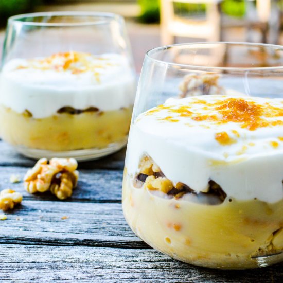 Caramel & Walnut Pudding