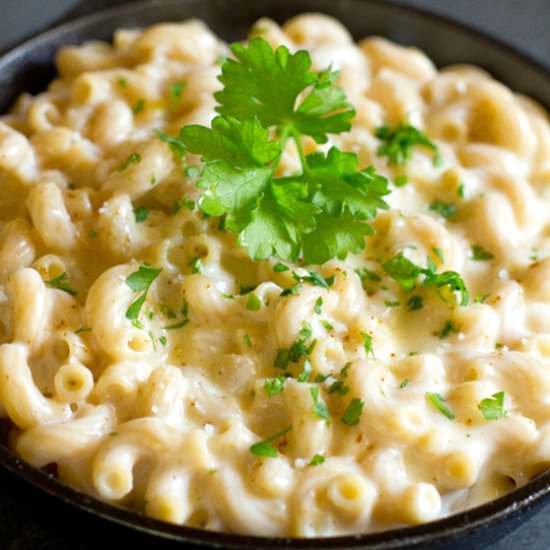 Three Cheese Stovetop Macaroni