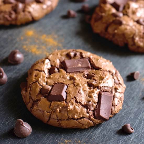 Mexican Hot Chocolate Cookies