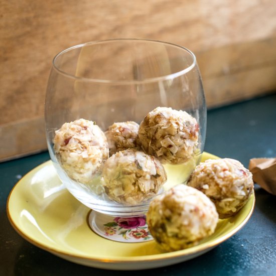 Thai Coconut and Lime Raw Balls