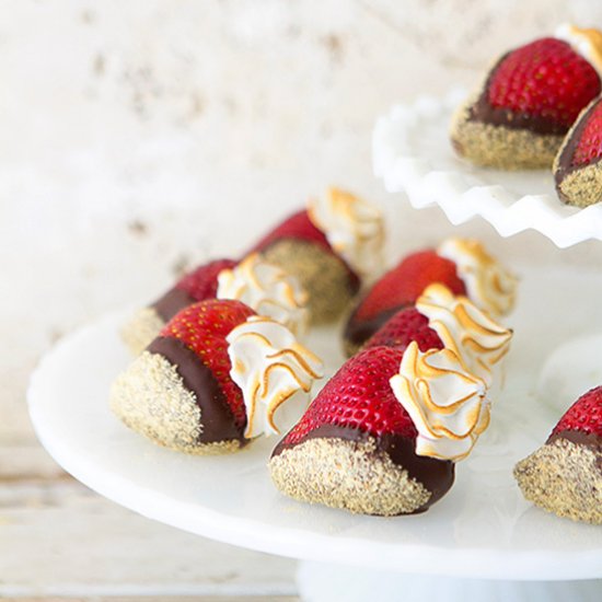 Strawberry S’mores Bites