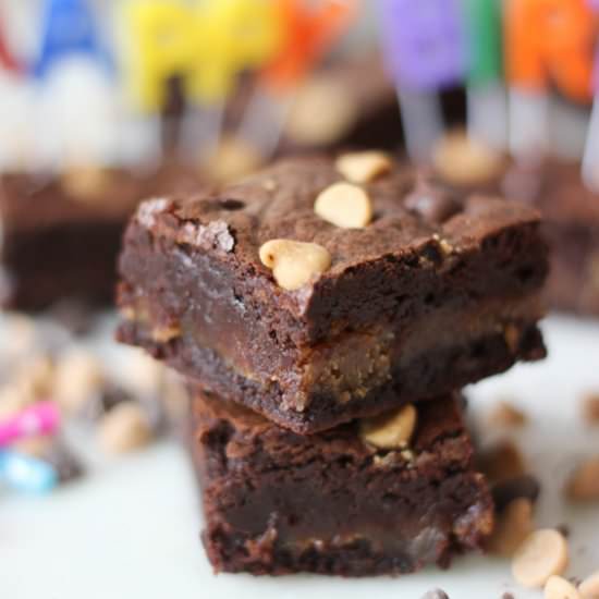 Peanut Butter Brownies