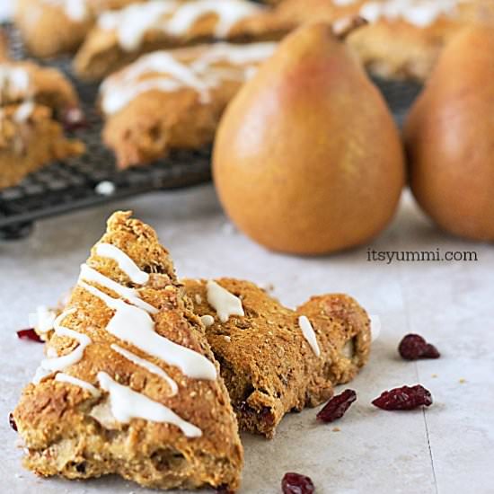 Cranberry Pear Scones