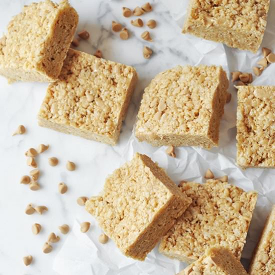 Peanut Butter Rice Krispie Treats