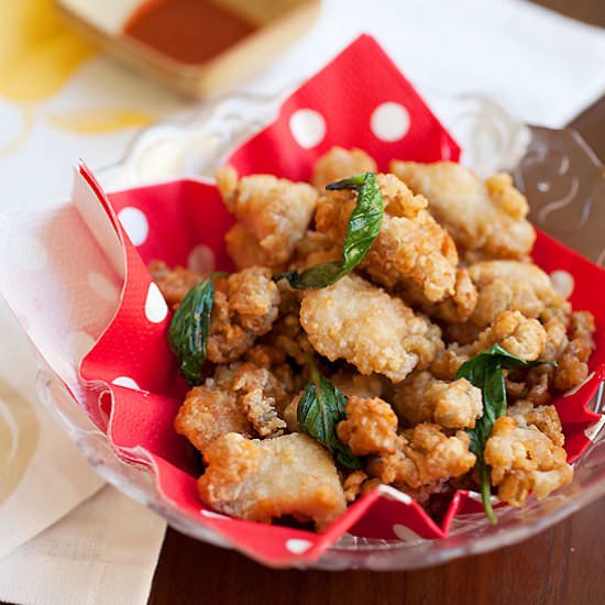 Taiwanese Salt and Pepper Chicken