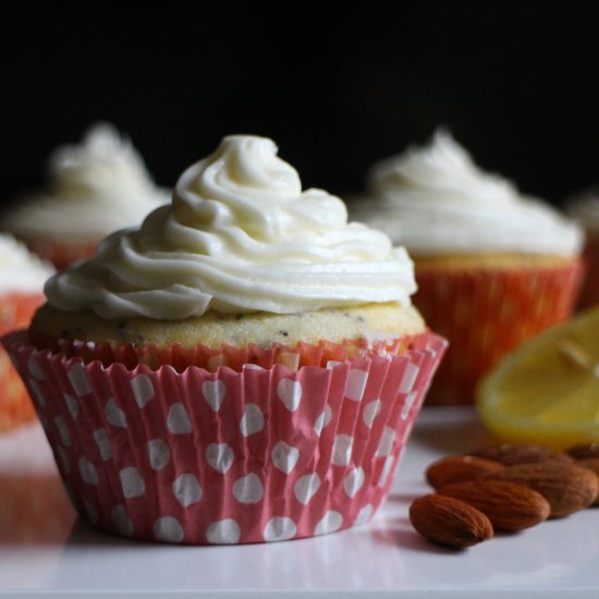 Lemon-Poppy Seed Cupcakes