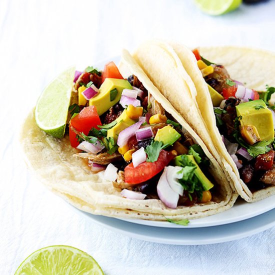 Slow Cooker Chicken Tacos