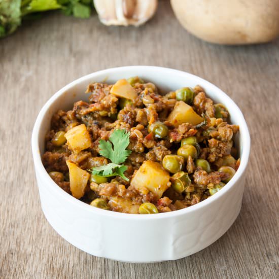 Keema Aloo Matar