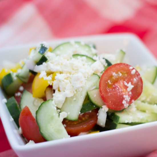 Tomato Cucumber Salad