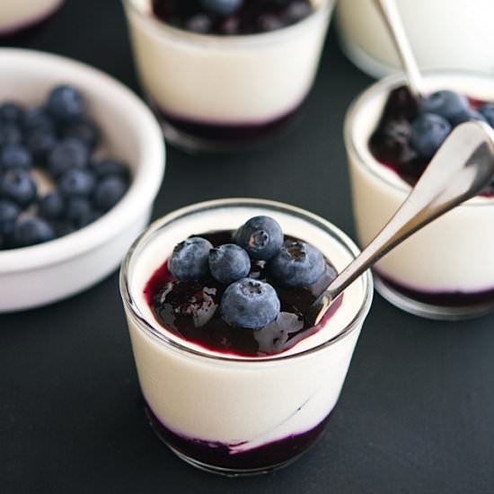 Greek Yogurt Panna Cotta