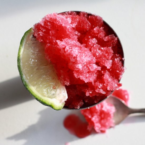 Blood Orange Granita