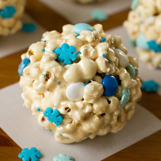 Popcorn Snowballs