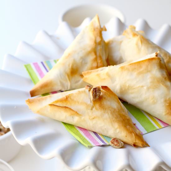 Low Fat Crispy Apple Turnovers