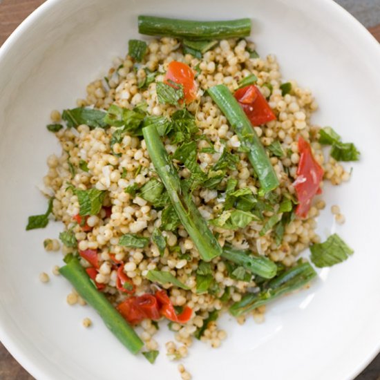 Spring Sorghum Salad