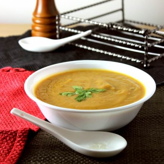 Sweet Potato and Carrot Soup